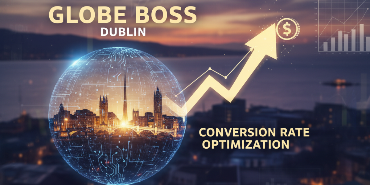 Globe Boss Dublin conversion rate optimisation digital marketing graphic