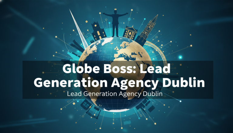 Globe Boss Lead Generation Agency Dublin digital globe graphic