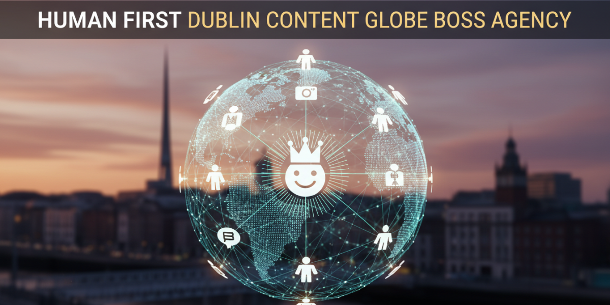 Human First Dublin Content Globe Boss Agency, digital network.