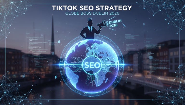TikTok SEO strategy for Globe Boss Dublin 2026 event.