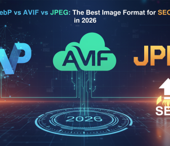 Best image format for SEO in 2026: WebP, AVIF, JPEG.