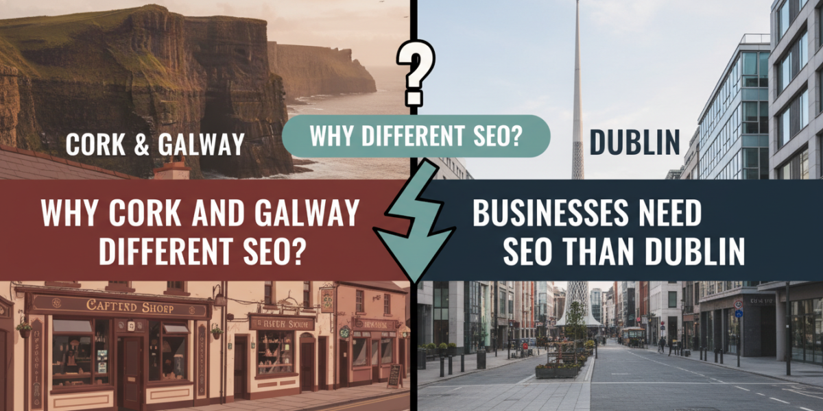 Why different SEO for Cork/Galway and Dublin businesses?