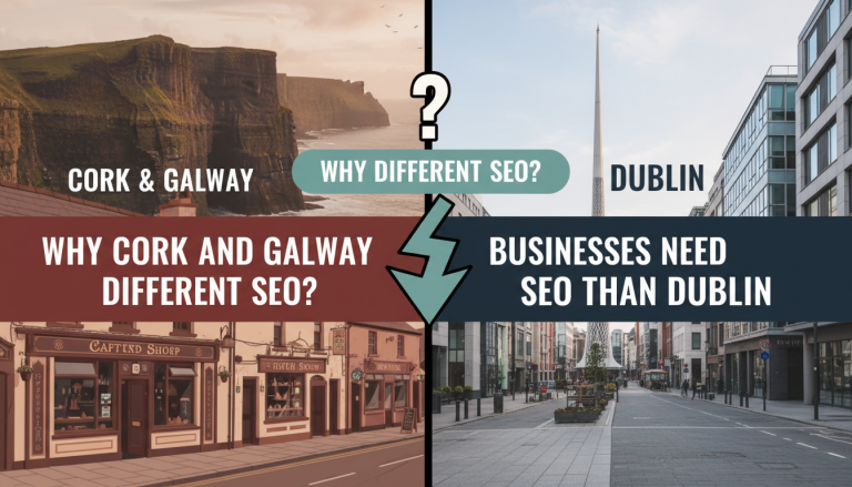 Why different SEO for Cork/Galway and Dublin businesses?