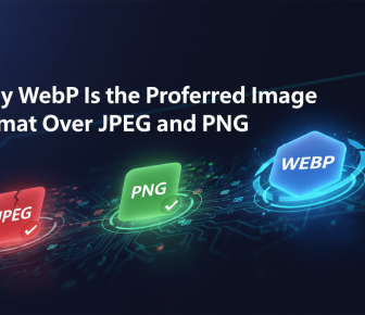 WebP is the preferred image format over JPEG and PNG.