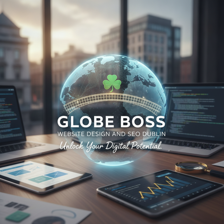 Globe Boss Website Design and SEO Dublin digital agency logo