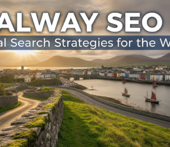 Galway SEO local search strategies with harbour cityscape view