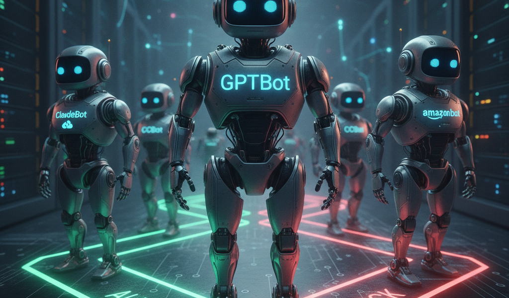 AI crawlers GPTBot and others choosing block or allow paths