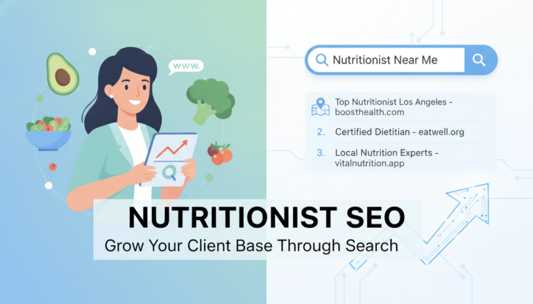 Nutritionist SEO guide to grow client base through search