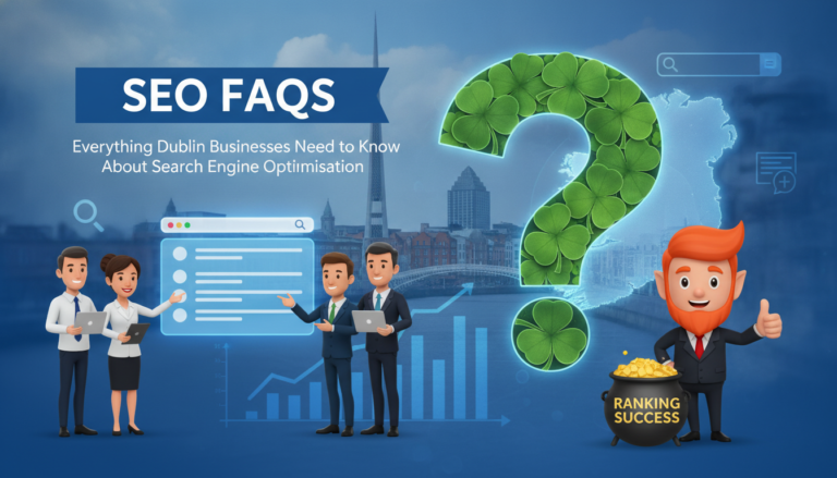 SEO FAQs guide for Dublin businesses about search engine optimisation