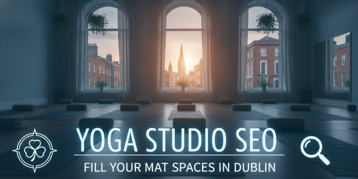 Yoga studio SEO services to fill mat spaces in Dublin