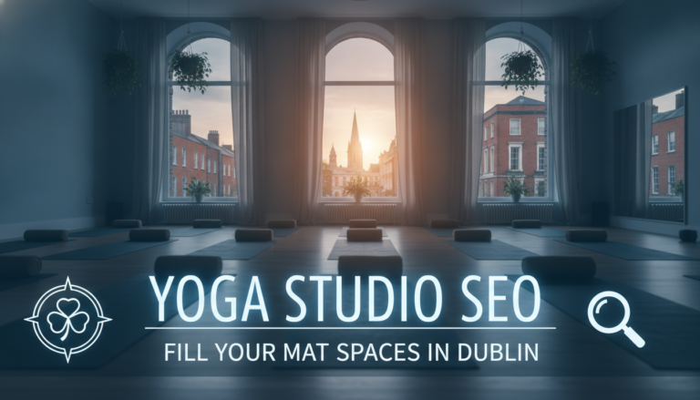 Yoga studio SEO services to fill mat spaces in Dublin