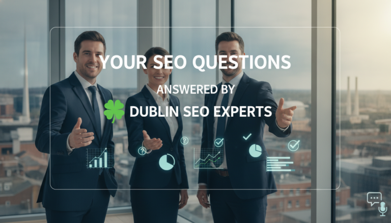 Dublin SEO experts answering your SEO questions