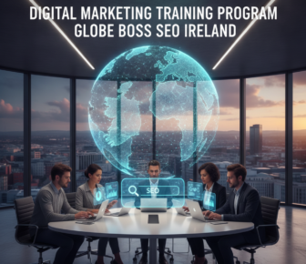 Globe Boss SEO Ireland digital marketing training programme team meeting