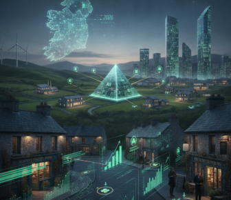 AI-powered Ireland 2026 smart rural and urban development concept