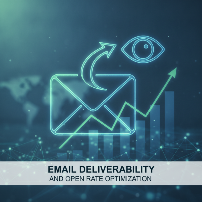 Email deliverability and open rate optimisation