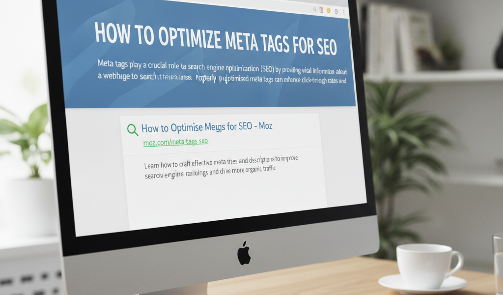 How to optimise meta tags for SEO