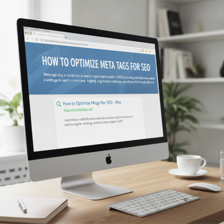 How to optimise meta tags for SEO