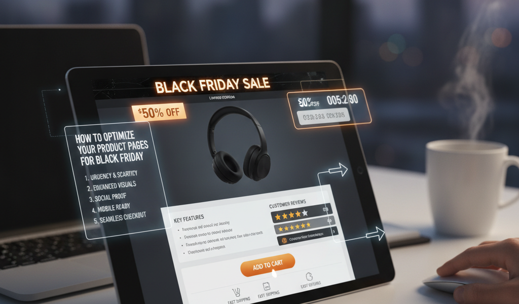 How to optimise your product pages for black friday