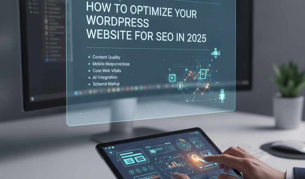 How to optimise your wordpress website for SEO in 2025