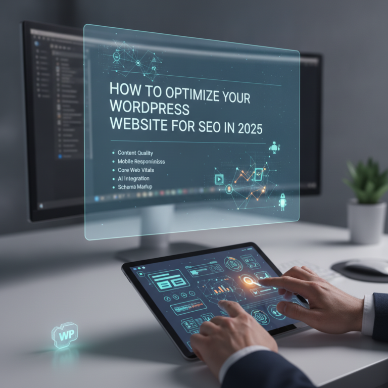 How to optimise your wordpress website for SEO in 2025
