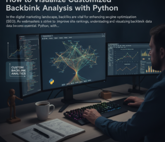 How to visualize customise backlink analysis with python