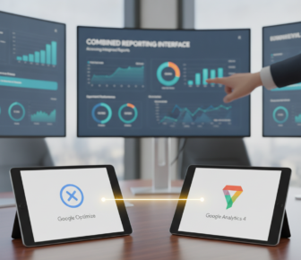 Link google optimise with google analytics 4 how to see the reports