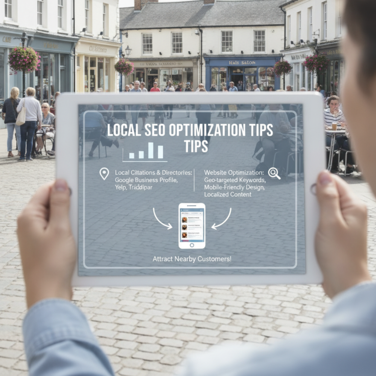 Local SEO optimisation tips