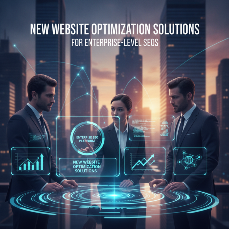 New website optimisation solutions for enterprise level SE0s