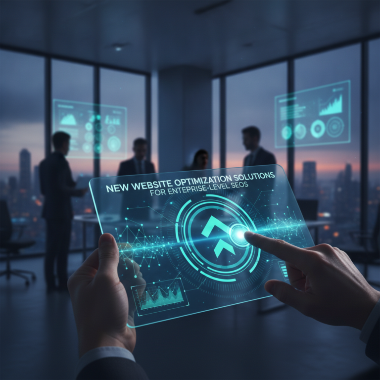 New website optimisation solutions for enterprise level SEOs